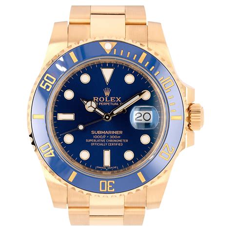 rolex submariner blue dial for sale
